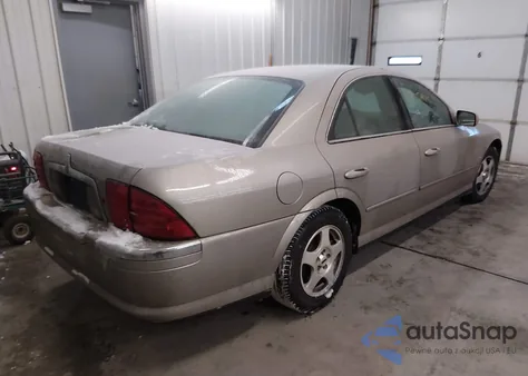 2000 Lincoln Ls V8 Auto z USA, uszkodzony, nr VIN 1LNHM87A8YY879809